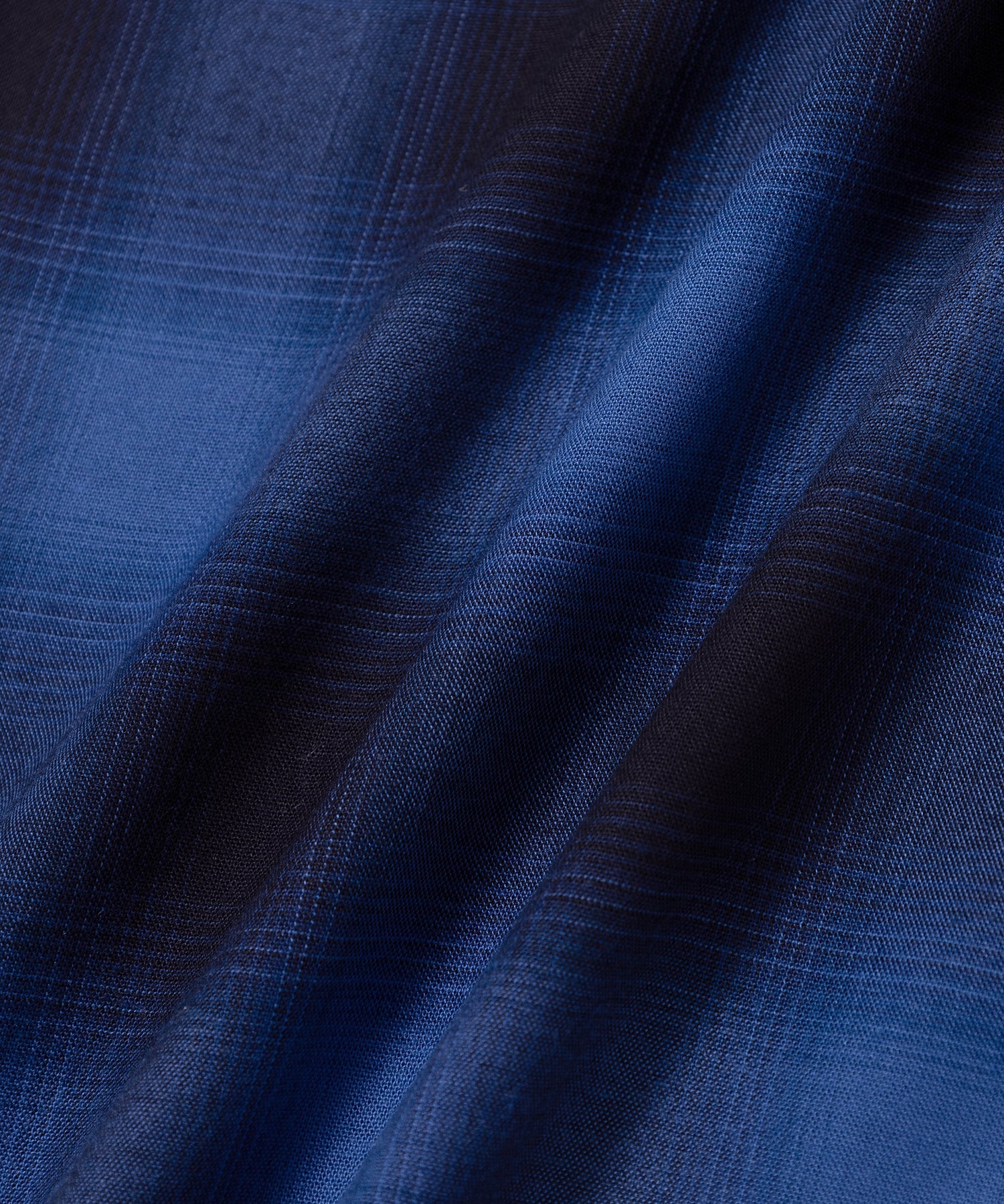 Blue | Ombre Check Work Shirt | Saturdays NYC