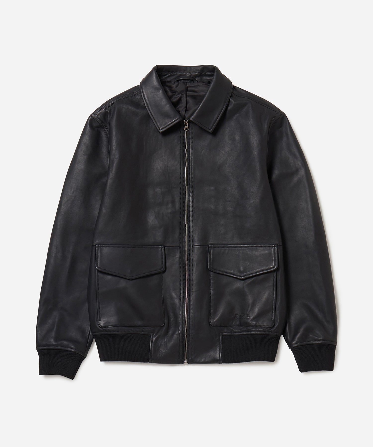 Black | Tunstall Leather Jacket