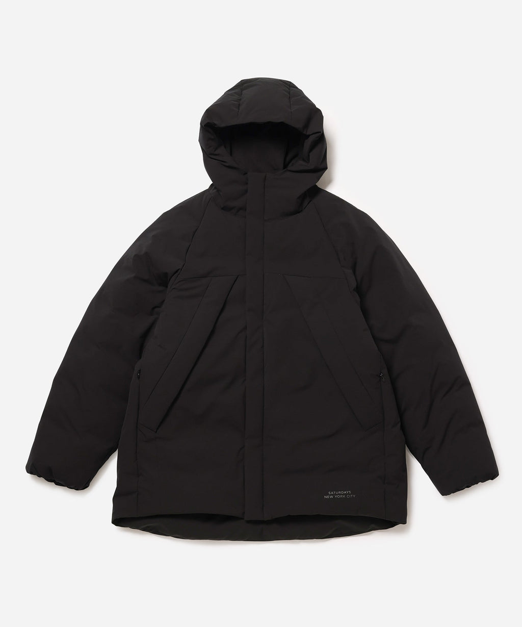 Black | Allied Down Hooded Blouson | Saturdays NYC