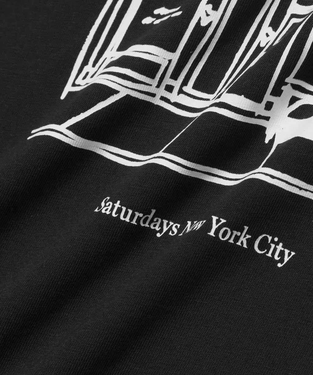 Black | Cafe Standard LS Tee
