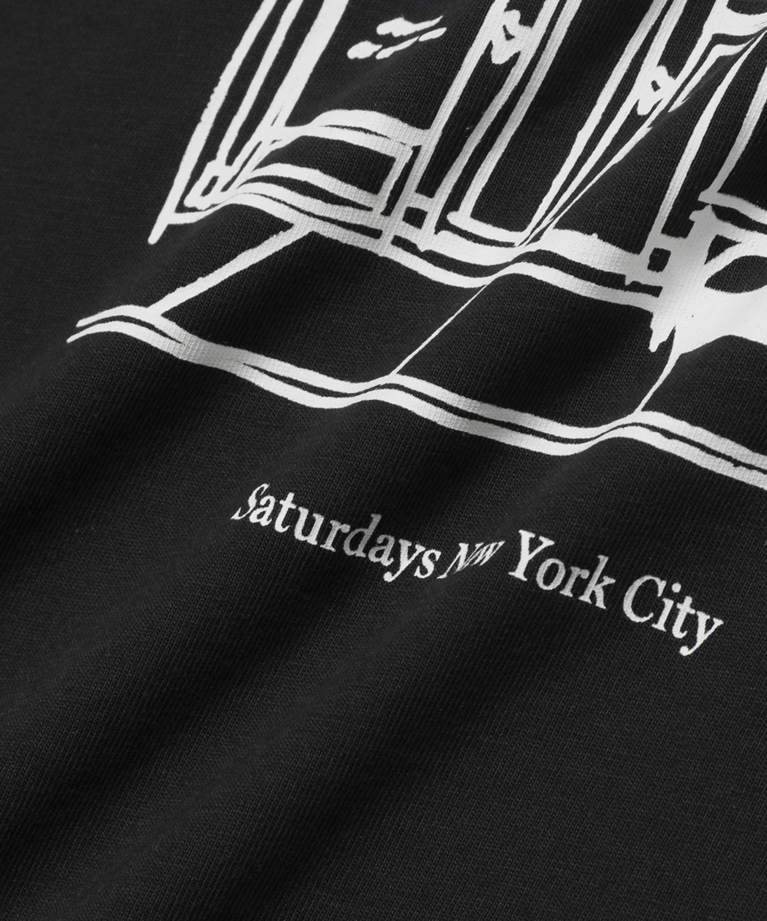 Black | Cafe Standard LS Tee