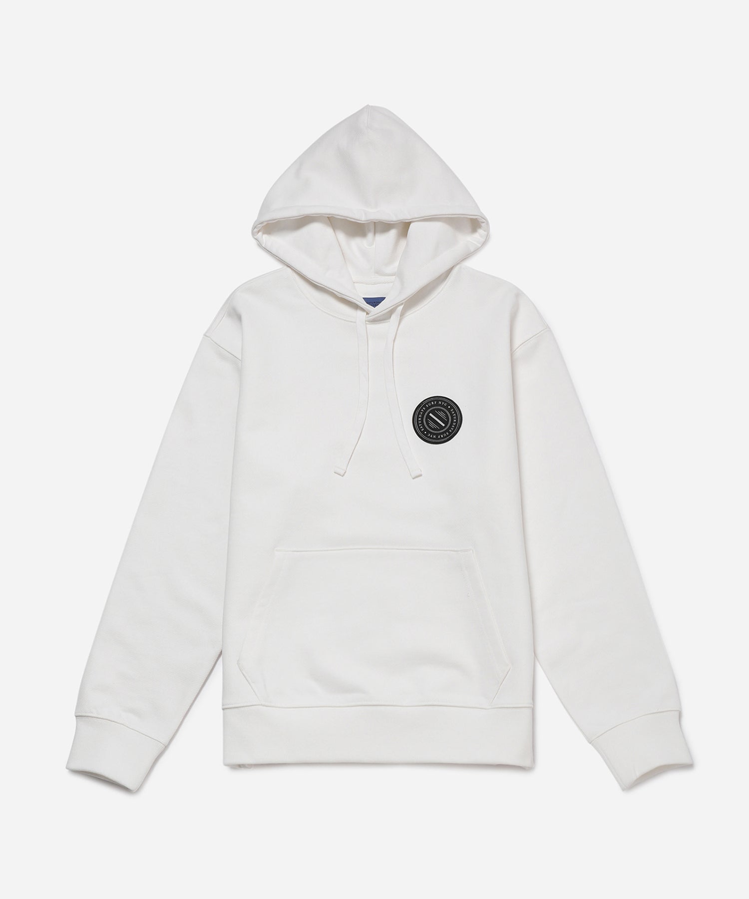 Ivory | Ditch Slash Badge Hoodie