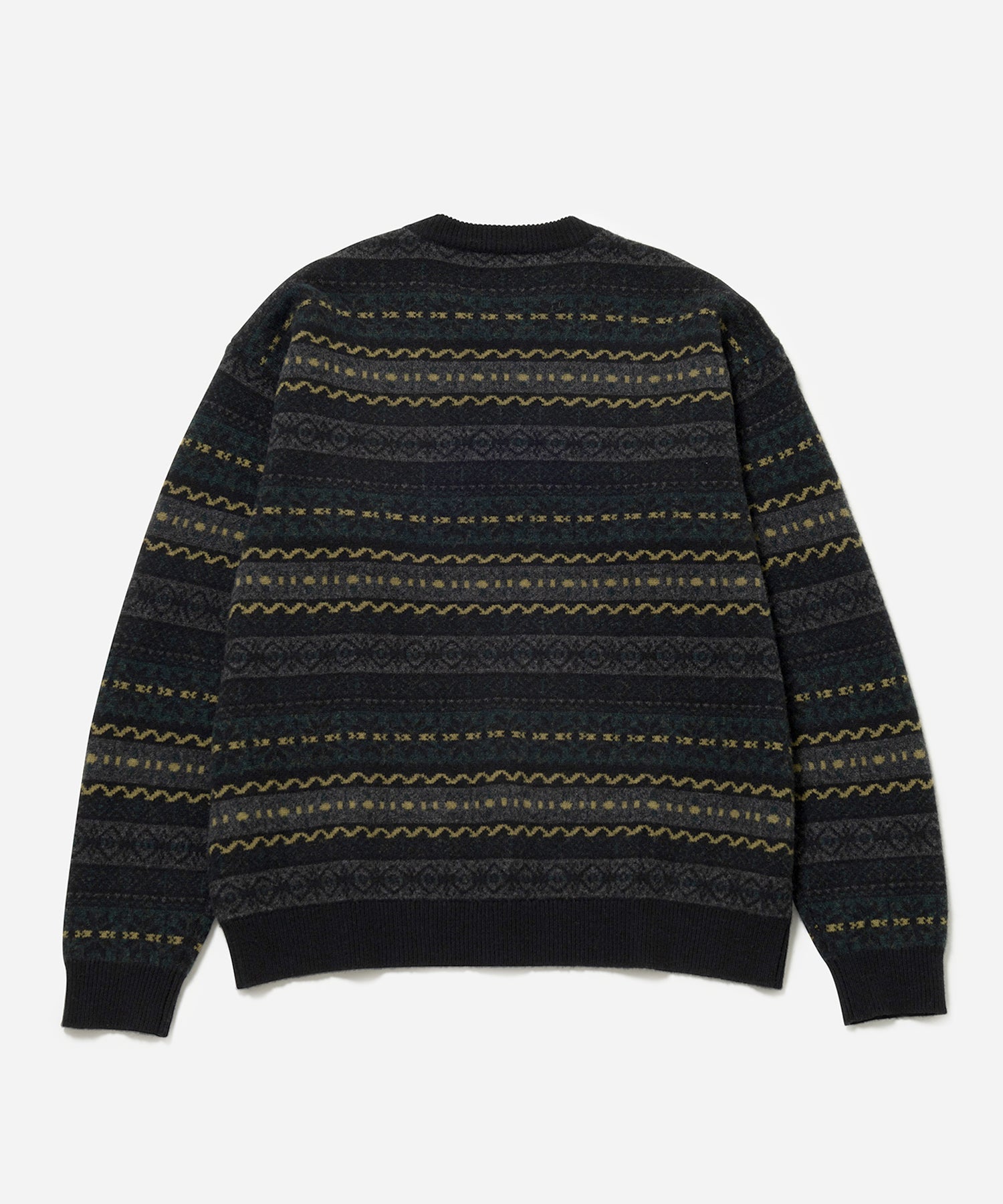 Charcoal | Classic Pattern Knit | Saturdays NYC