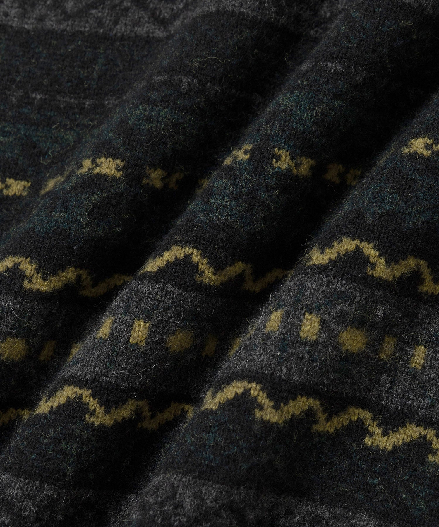 Charcoal | Classic Pattern Knit | Saturdays NYC
