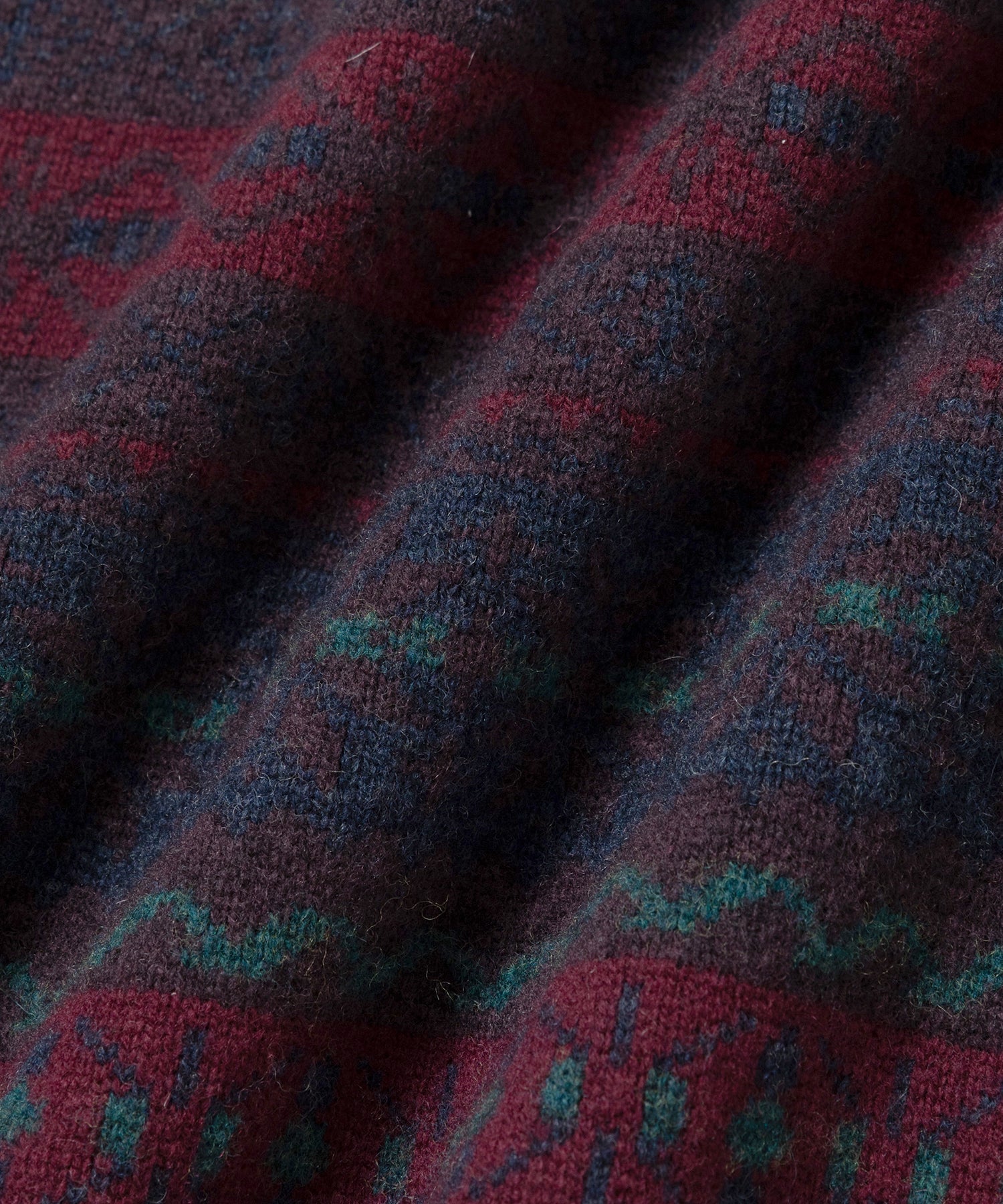 Purple | Classic Pattern Knit | Saturdays NYC