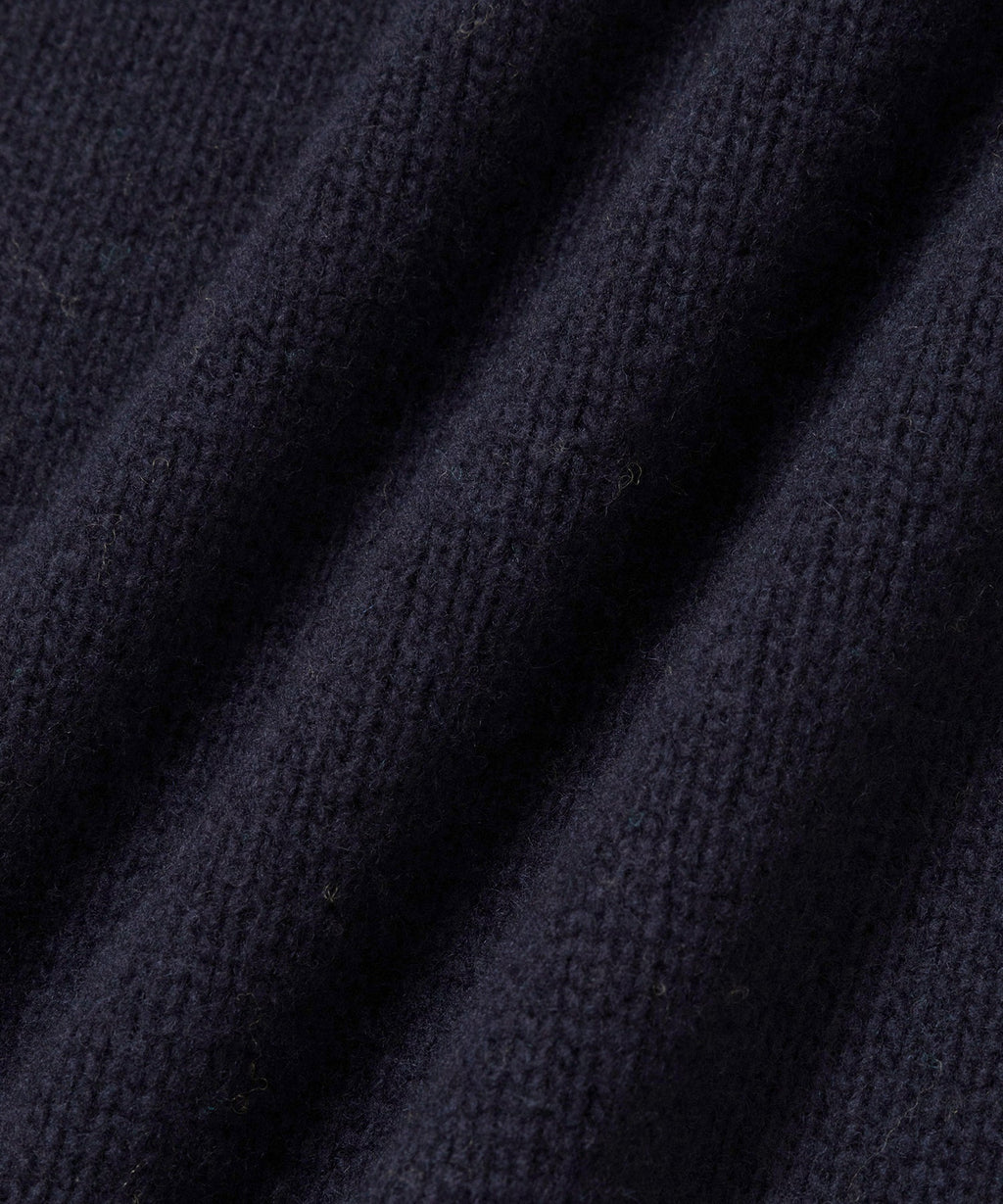 Navy | Roll Neck Knit | Saturdays NYC