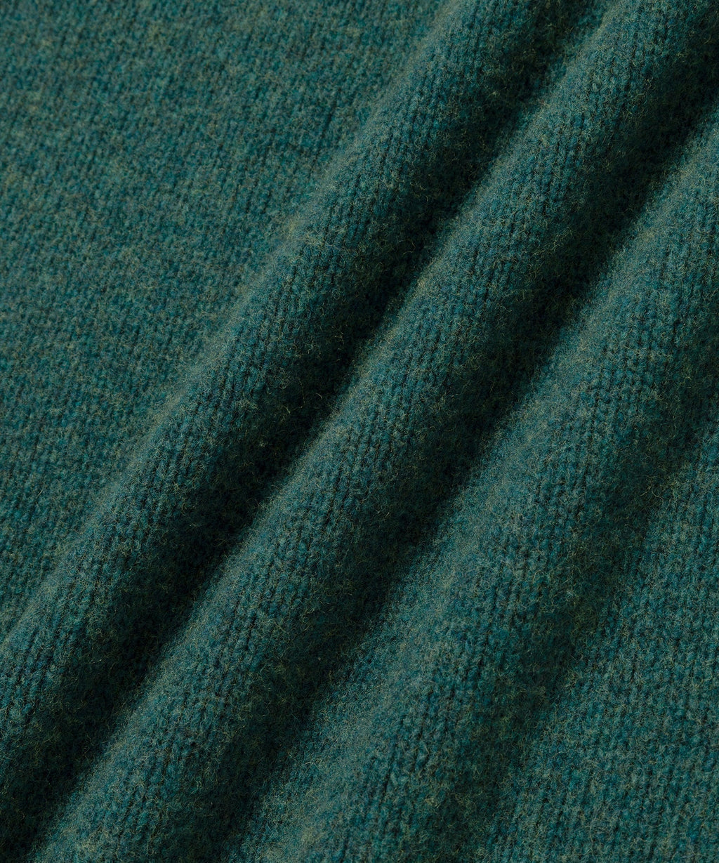 Dark Cedar | Roll Neck Knit | Saturdays NYC