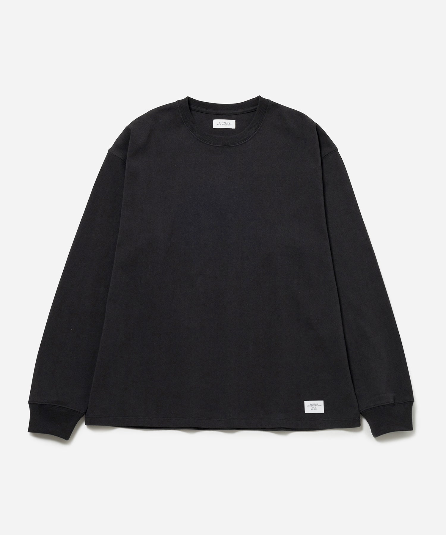 Black | Max Weight LS Tee | Saturdays NYC