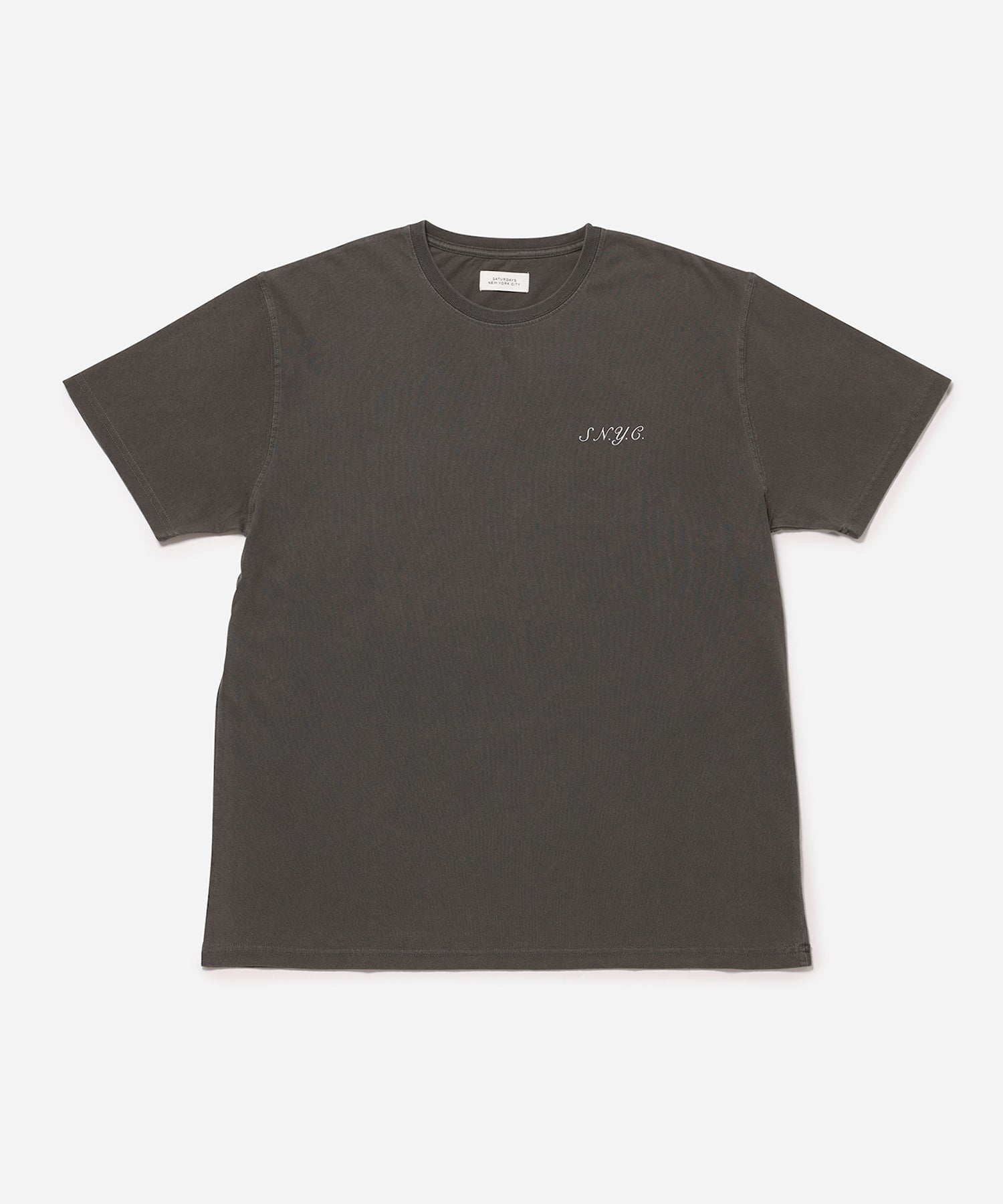 Black | Pigment Dyed SS Tee | Saturdays NYC