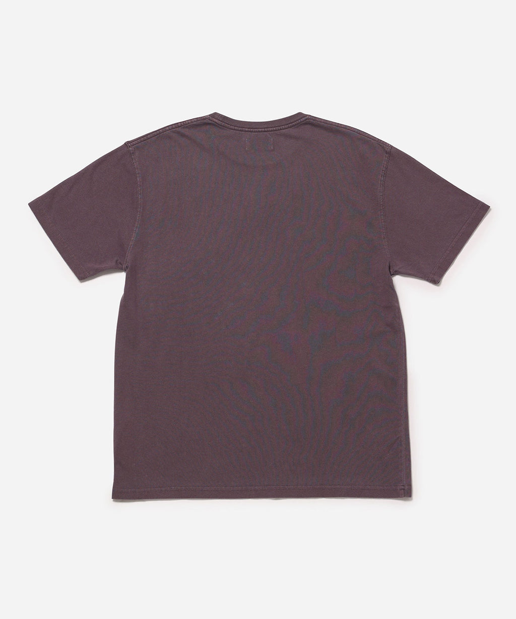 Deep Purple | Pigment Dyed SS Tee | Saturdays NYC