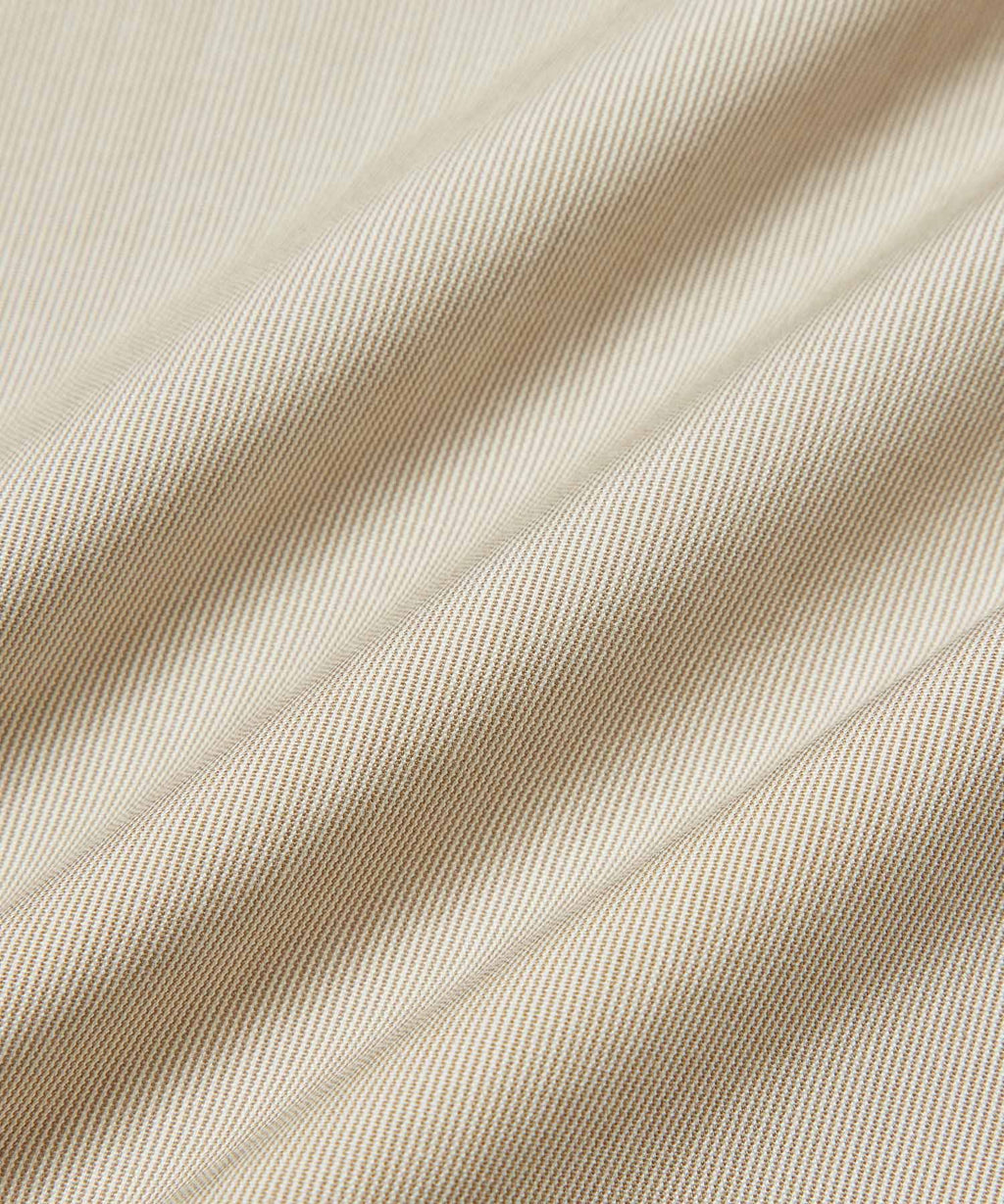 Beige | Regular Collar Stripe Shirt | Saturdays NYC