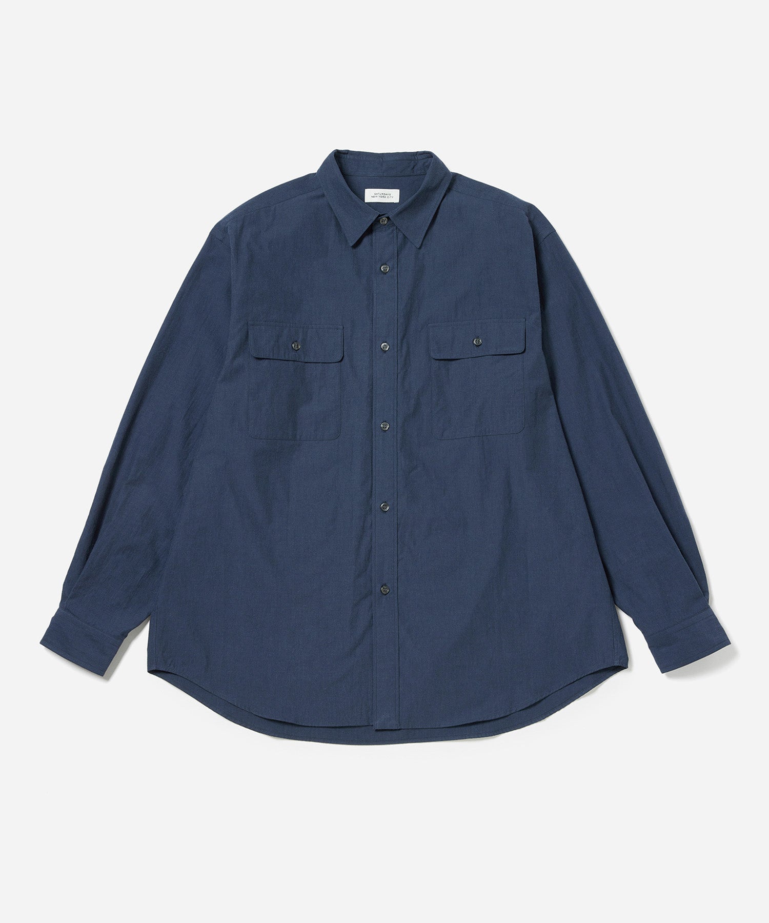 Navy | Chambray Work Shirt | Saturdays NYC