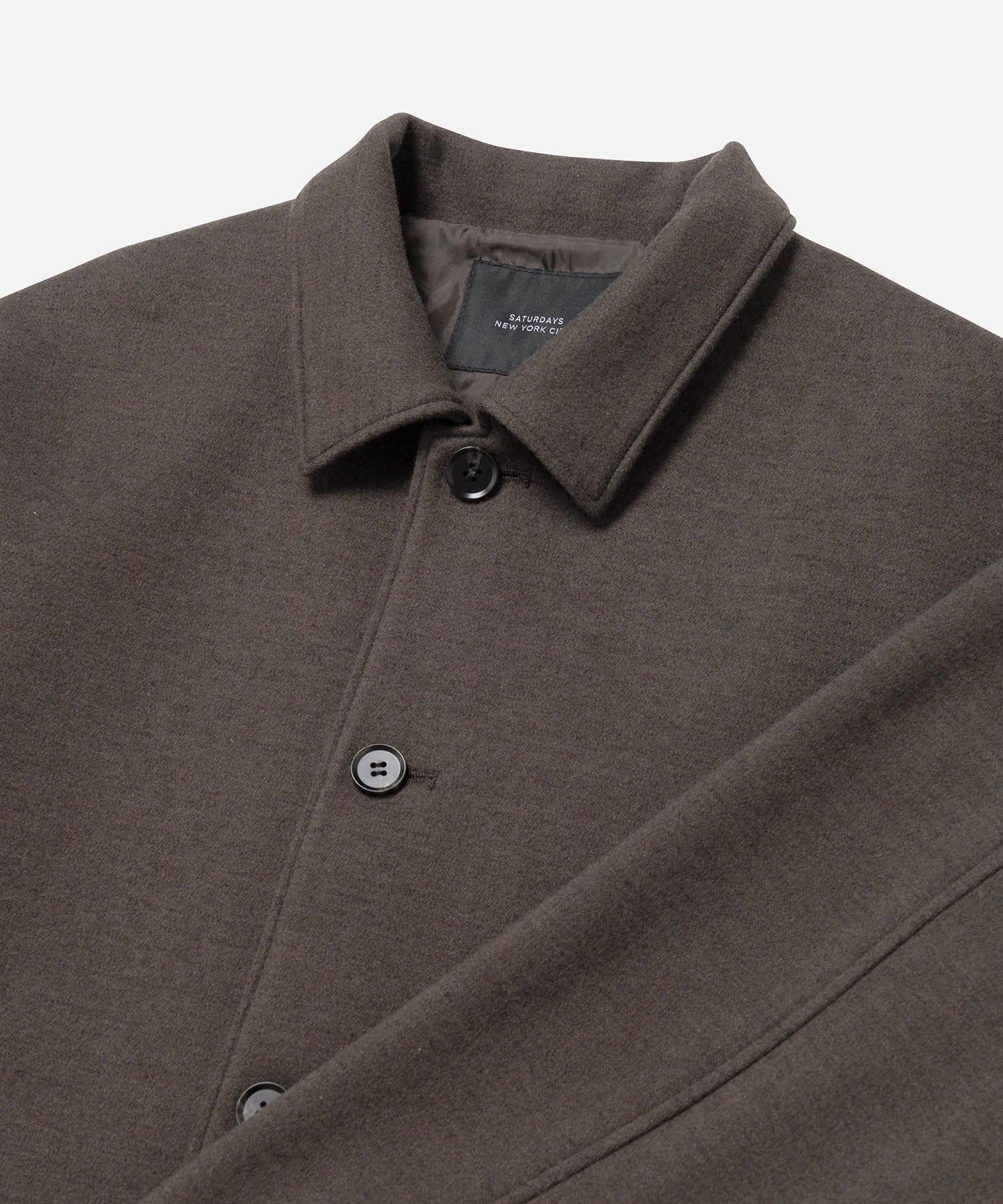 Taupe | Coverall Wool Shirts Blouson | Saturdays NYC