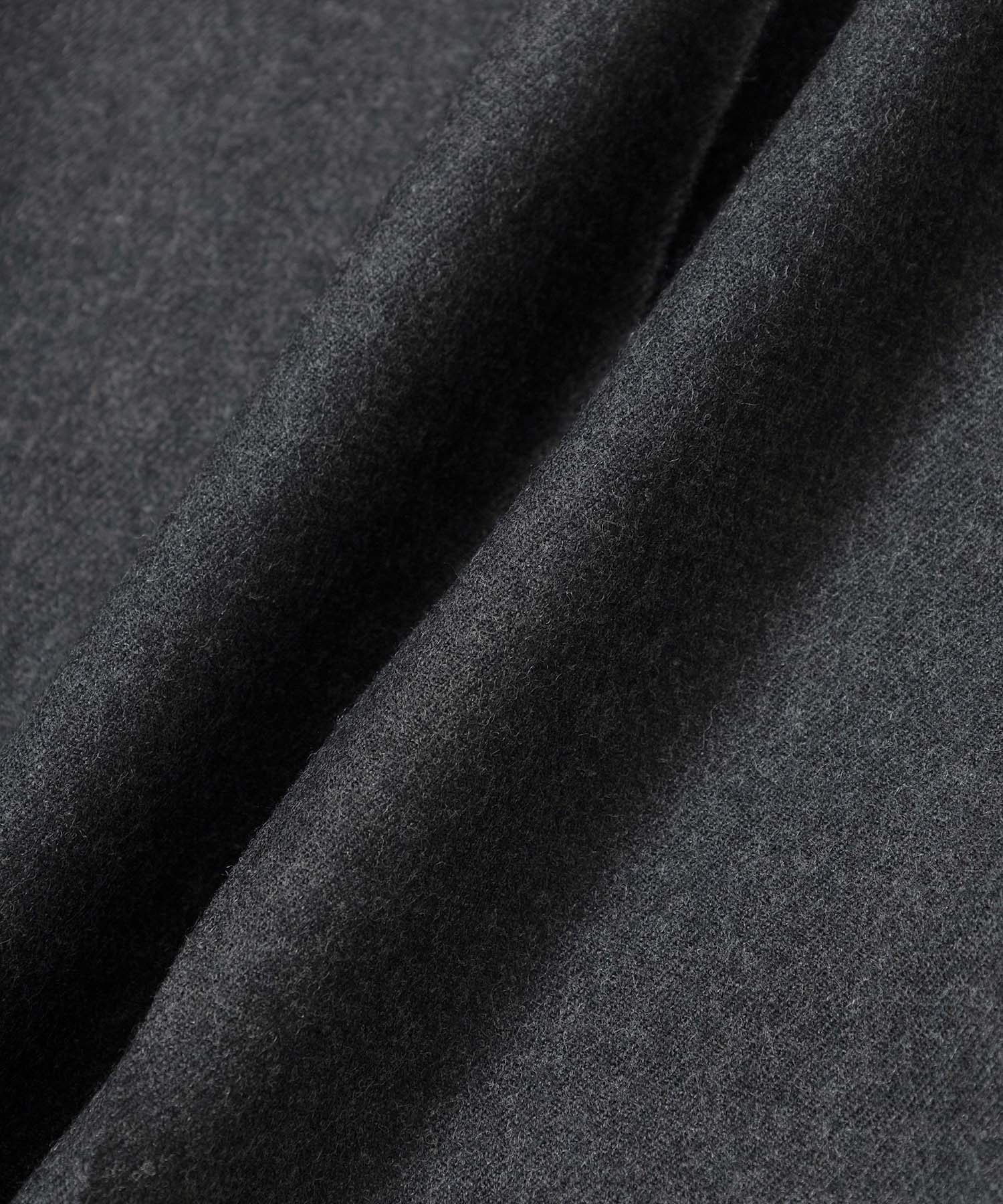 Charcoal | Wool Saxony 2Tuck Slacks | Saturdays NYC