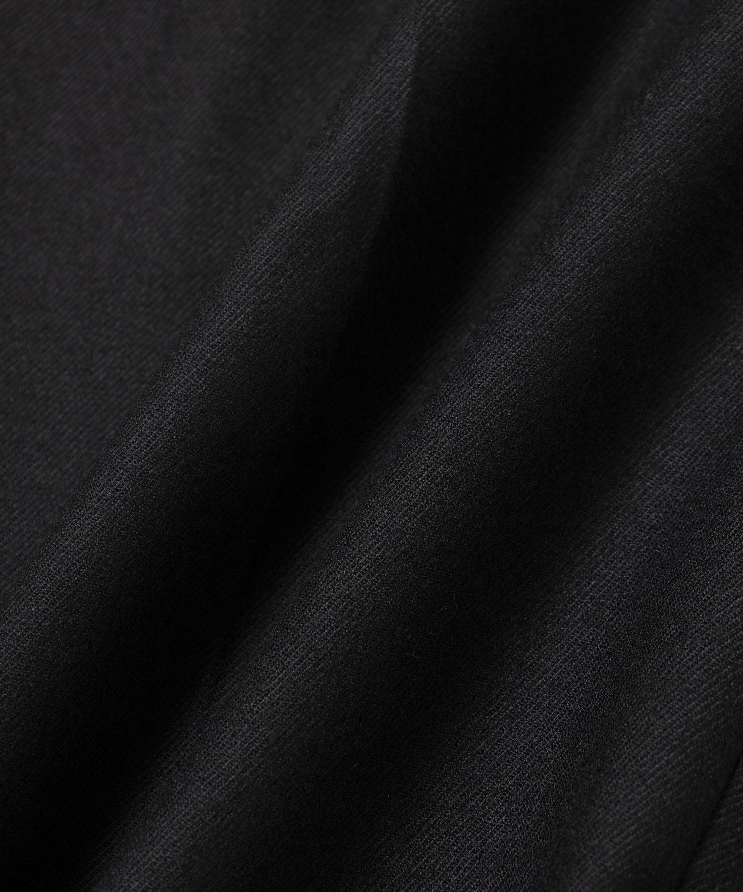 Black | Wool Saxony 2Tuck Slacks | Saturdays NYC