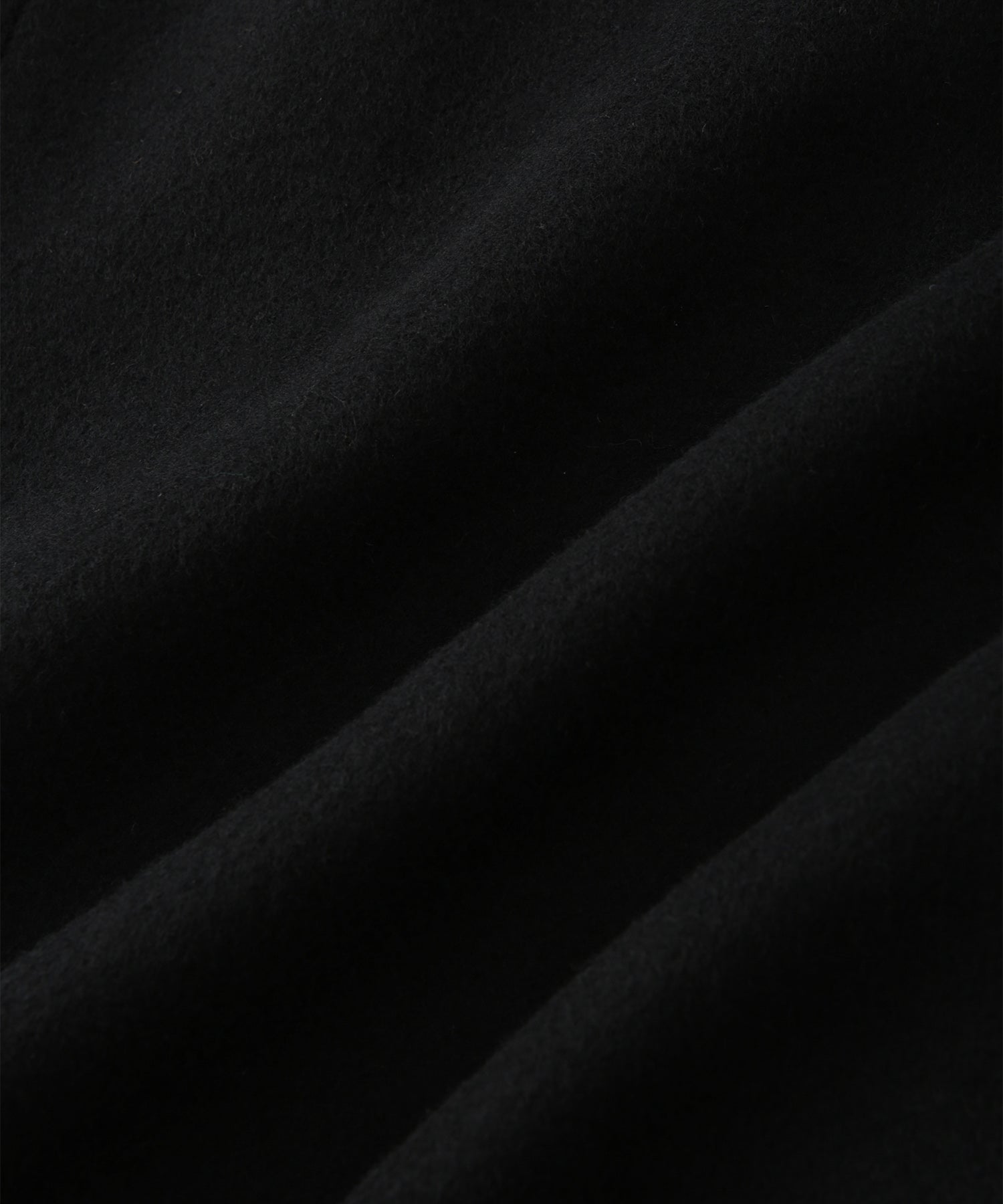 Black | Double Weave Wool Overcoat | Saturdays NYC