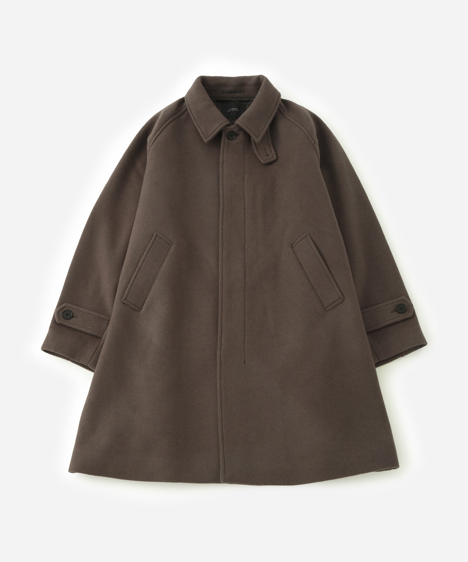 Double Weave Wool Overcoat