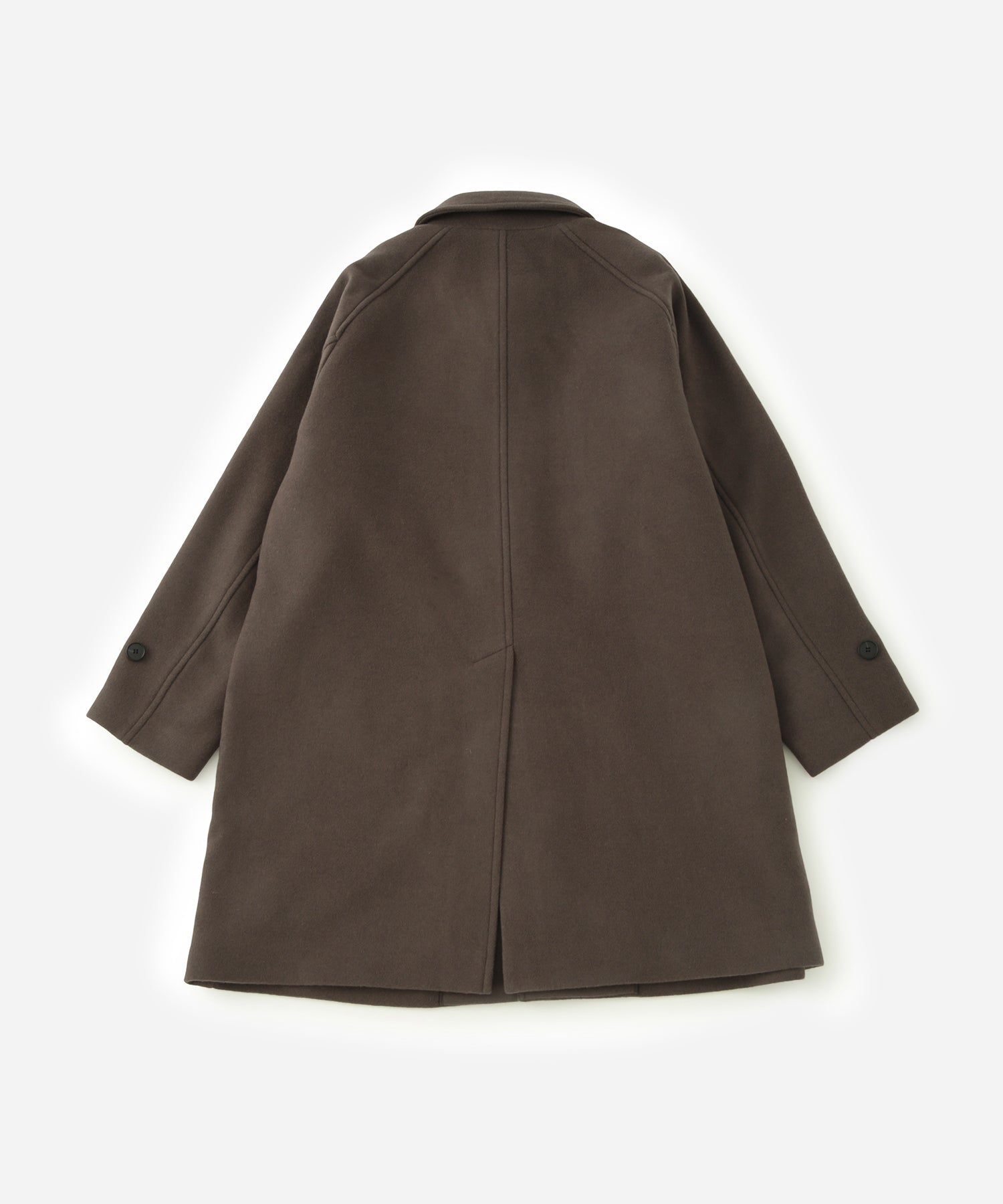 Double Weave Wool Overcoat