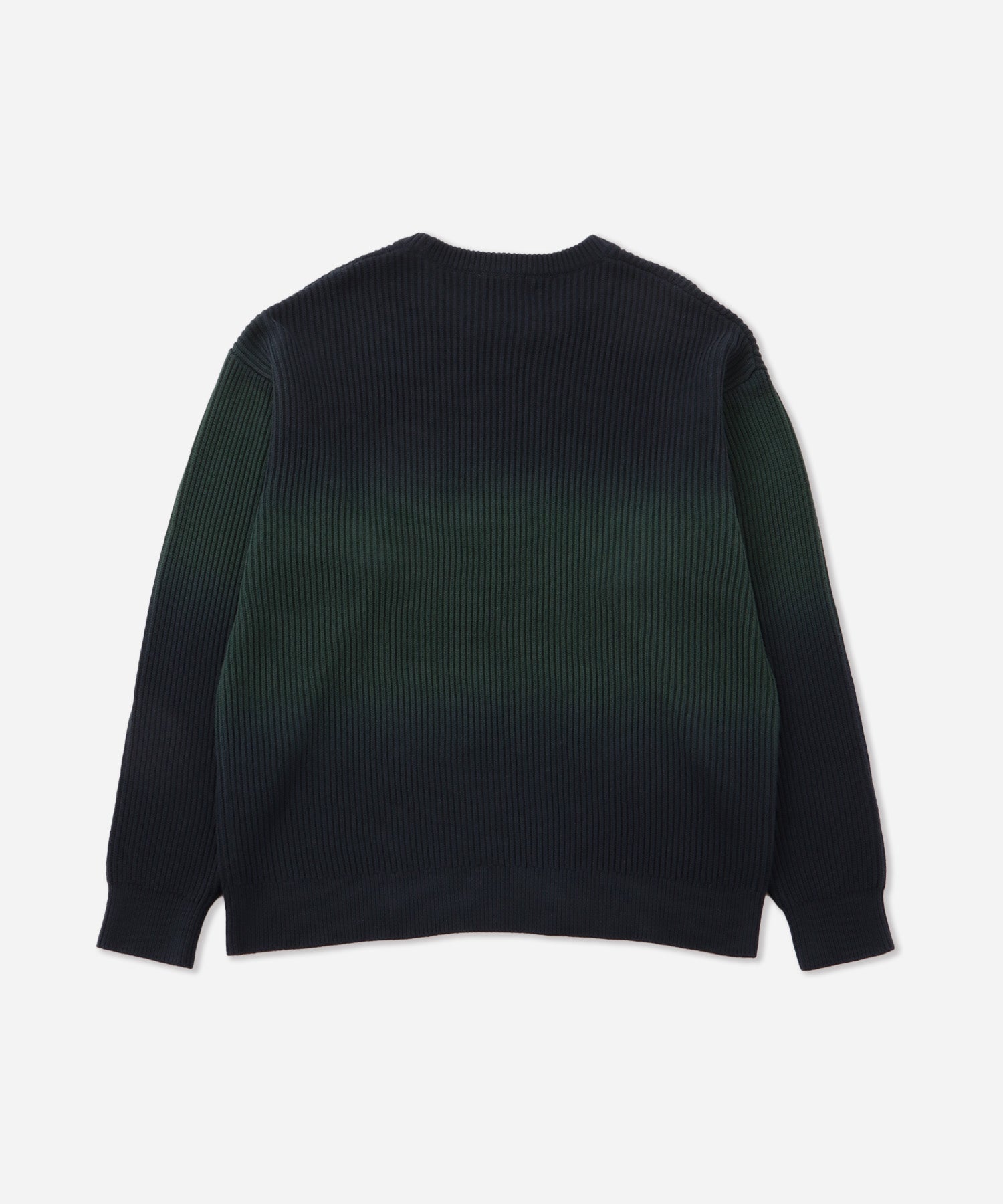 Navy | Cotton Cashmere Step Dyeing Knit | Saturdays NYC