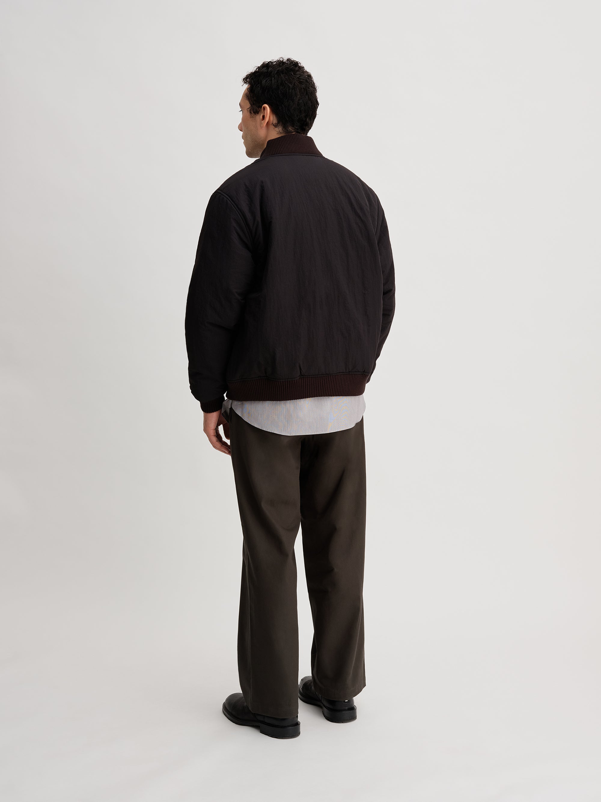 Black | Padded Zip Blouson | Saturdays NYC