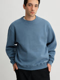 Blue | Wool Blend Crew Sweatshirt | Saturdays NYC