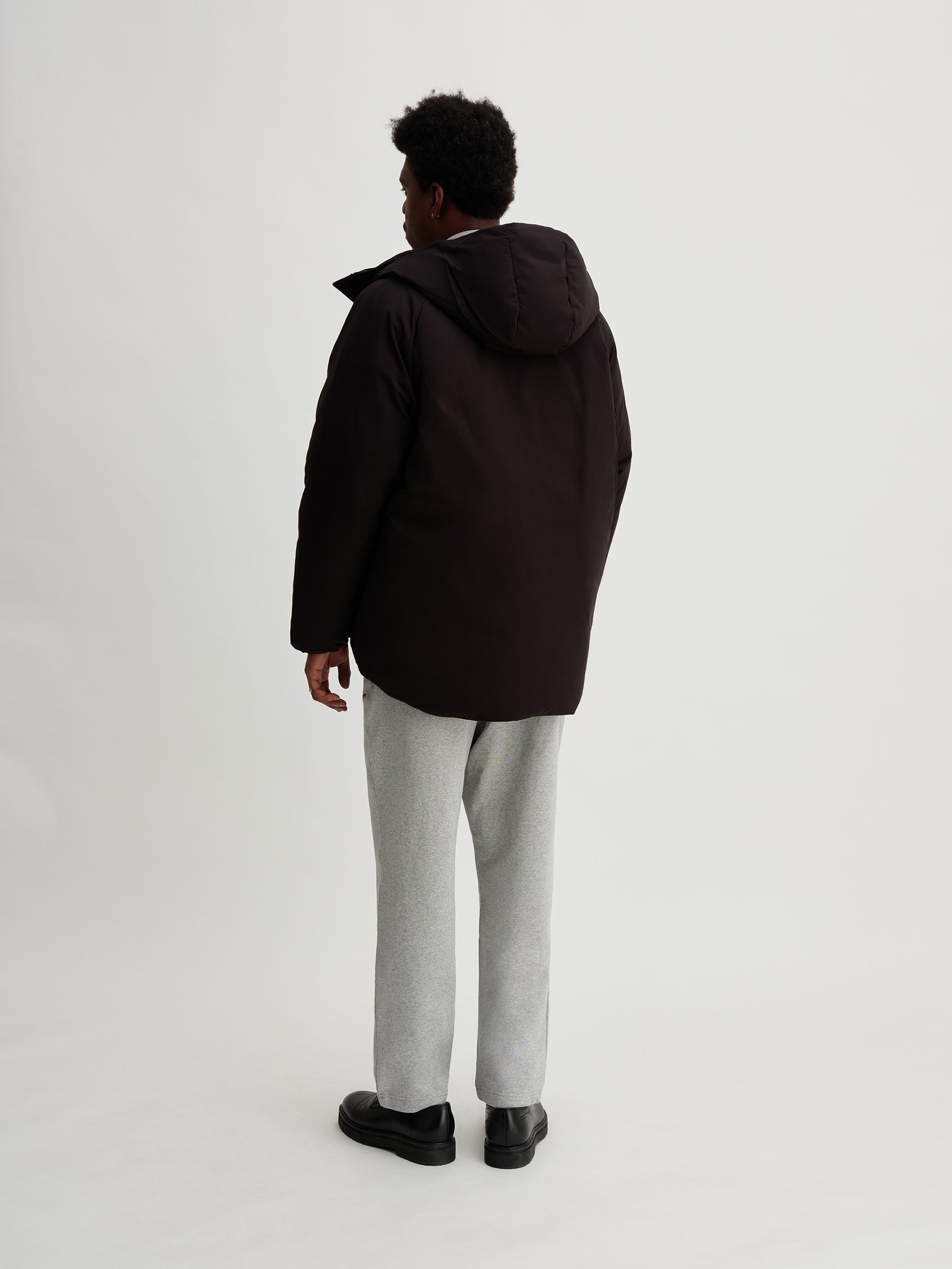 Black | Allied Down Hooded Blouson | Saturdays NYC