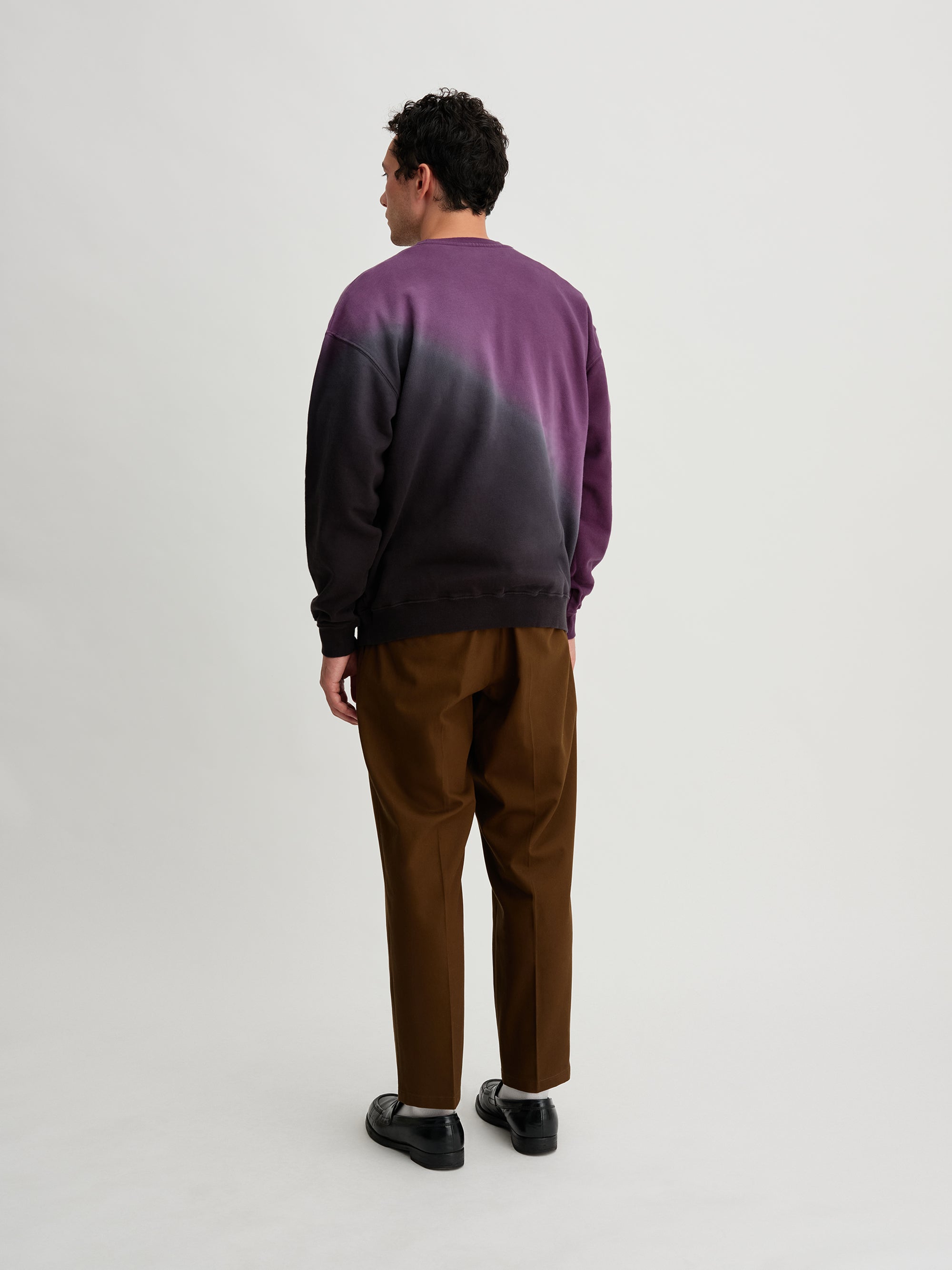Purple | Heavy Weight Step Dyeing Sweat | Saturdays NYC