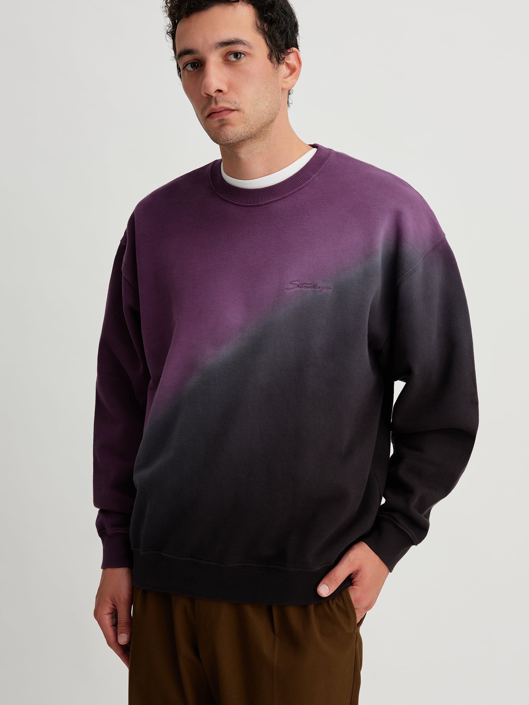 Purple | Heavy Weight Step Dyeing Sweat | Saturdays NYC