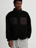 Black | Boa Fleece Zip Blouson | Saturdays NYC