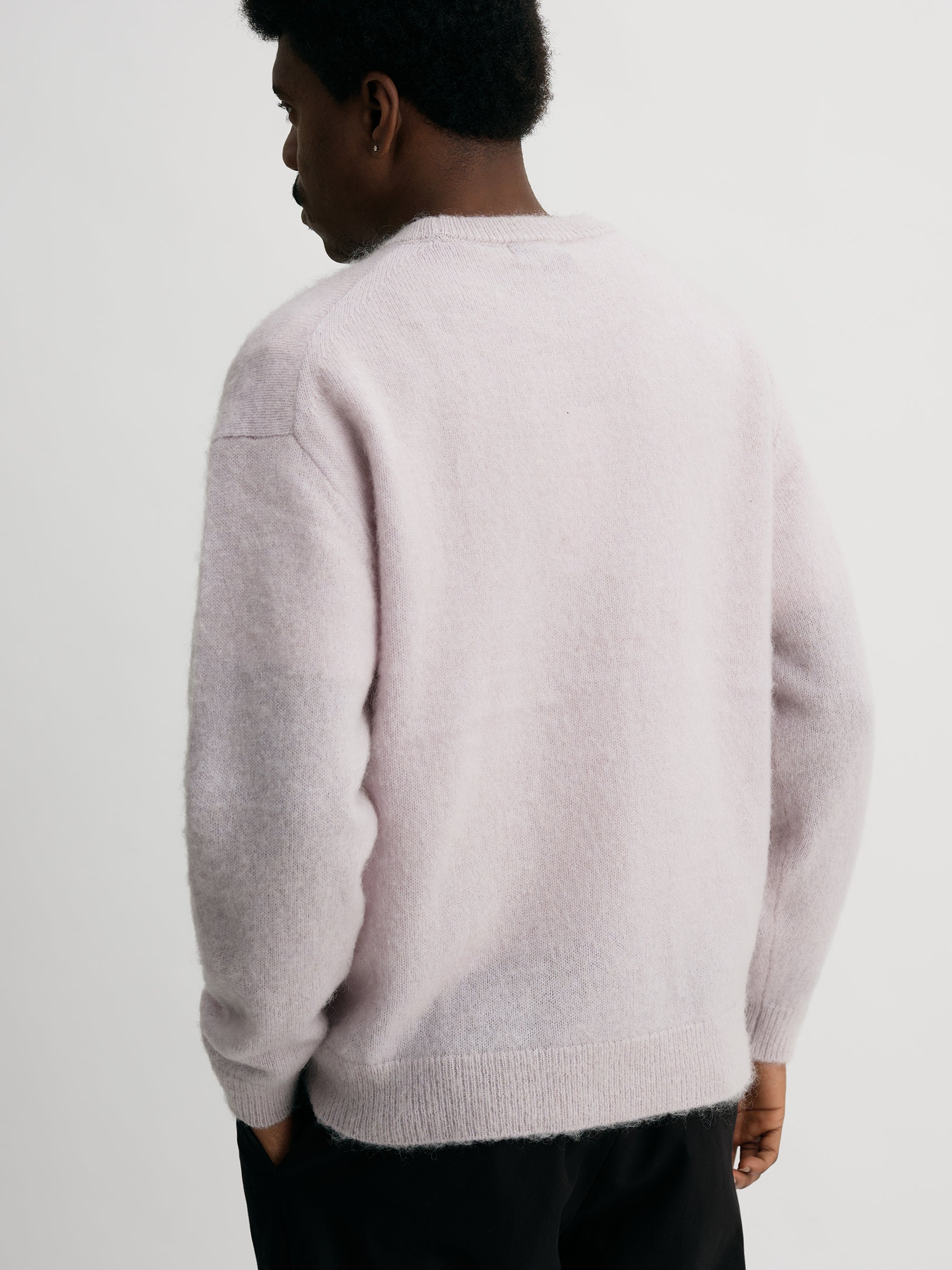 Lavender | Mohair Shaggy Knit | Saturdays NYC