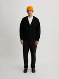 Black | Mohair Shaggy Cardigan | Saturdays NYC