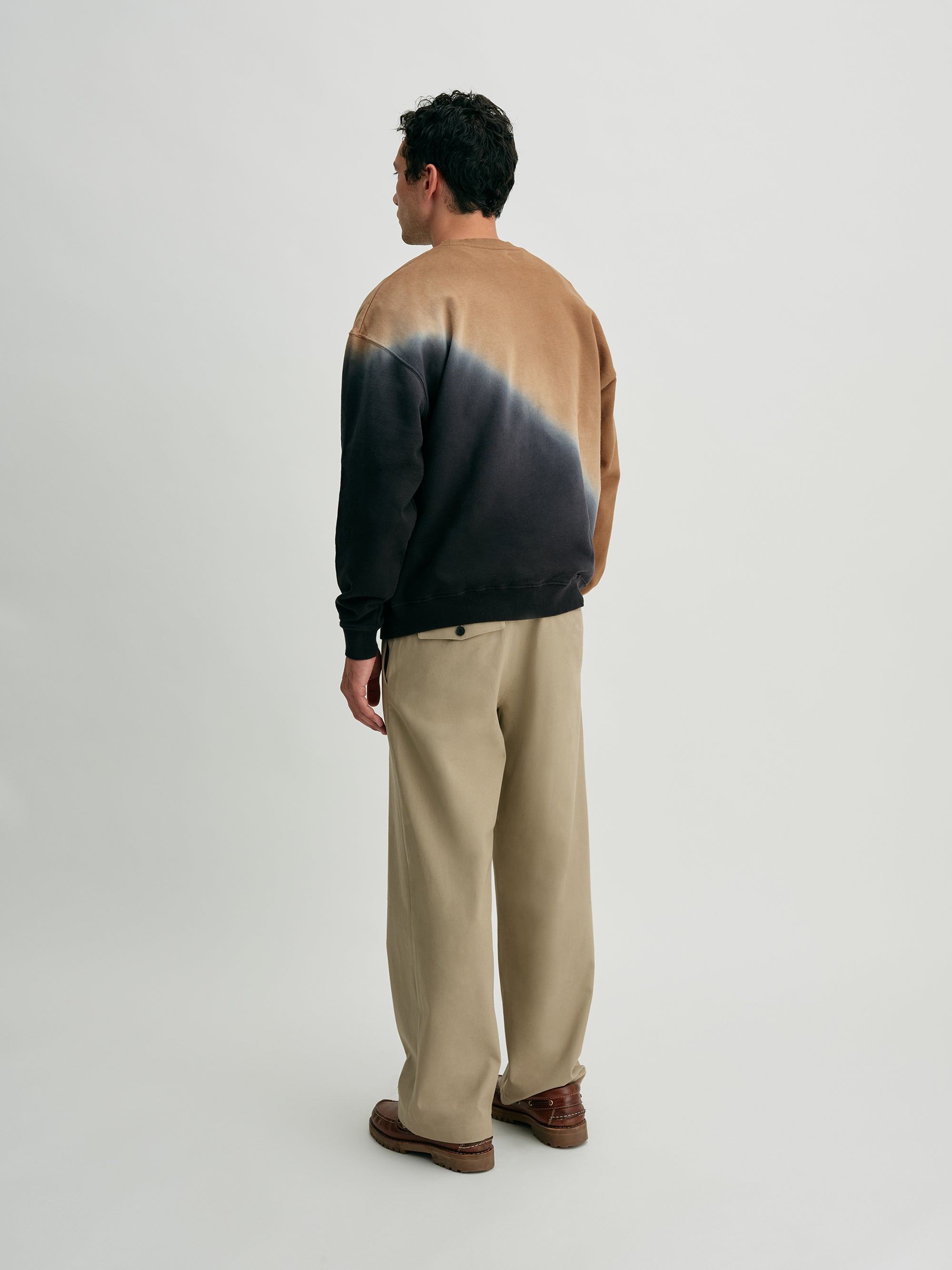 Camel | Heavy Weight Step Dyeing Sweat | Saturdays NYC