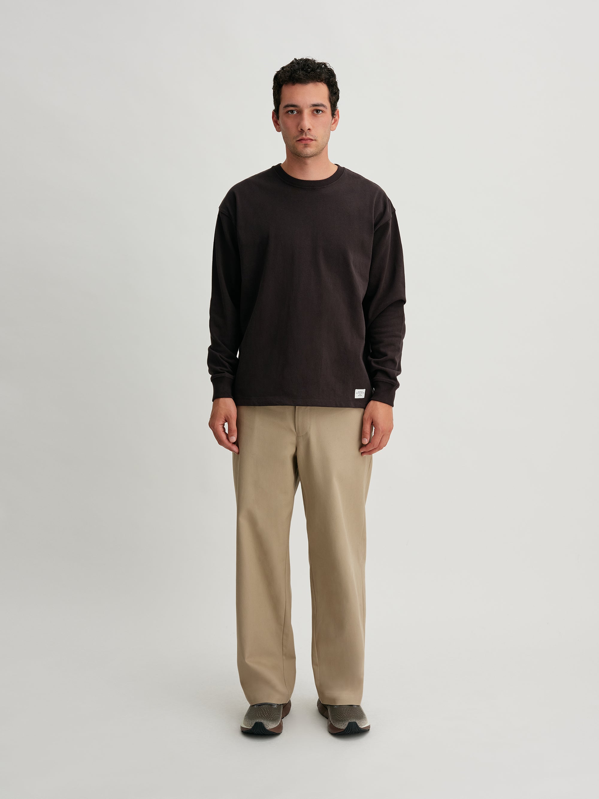 Black | Max Weight LS Tee | Saturdays NYC