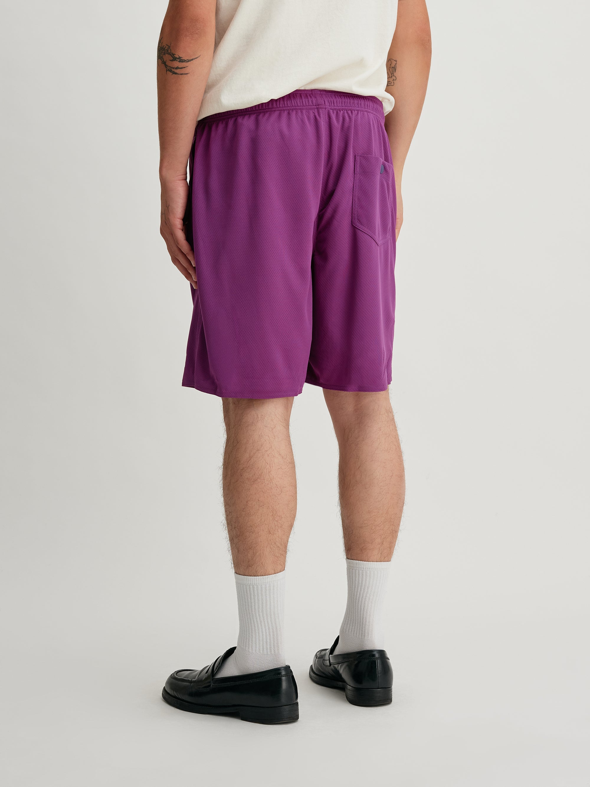 Purple | Mesh Walk Short | Saturdays NYC