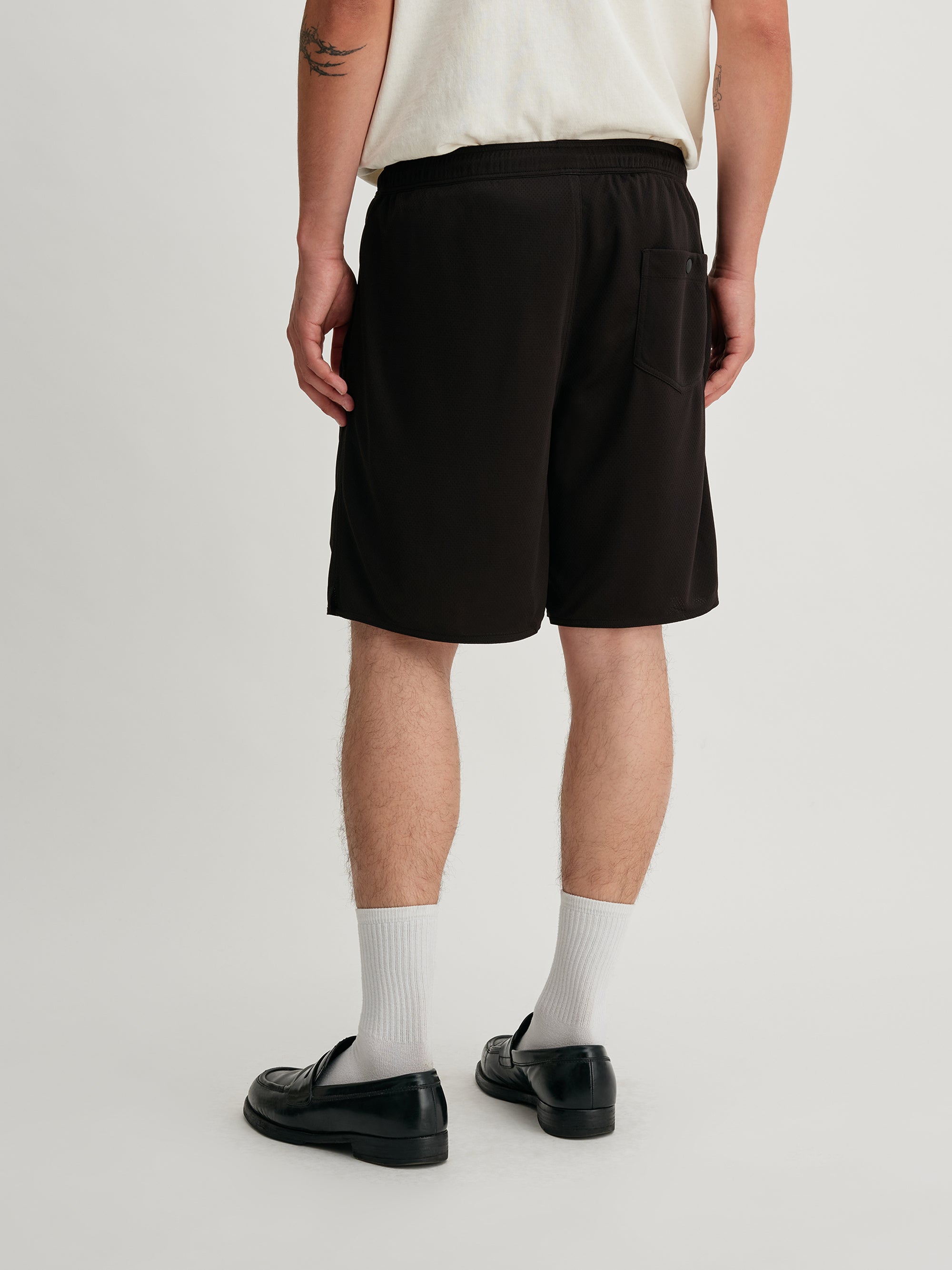 Black | Mesh Walk Short | Saturdays NYC