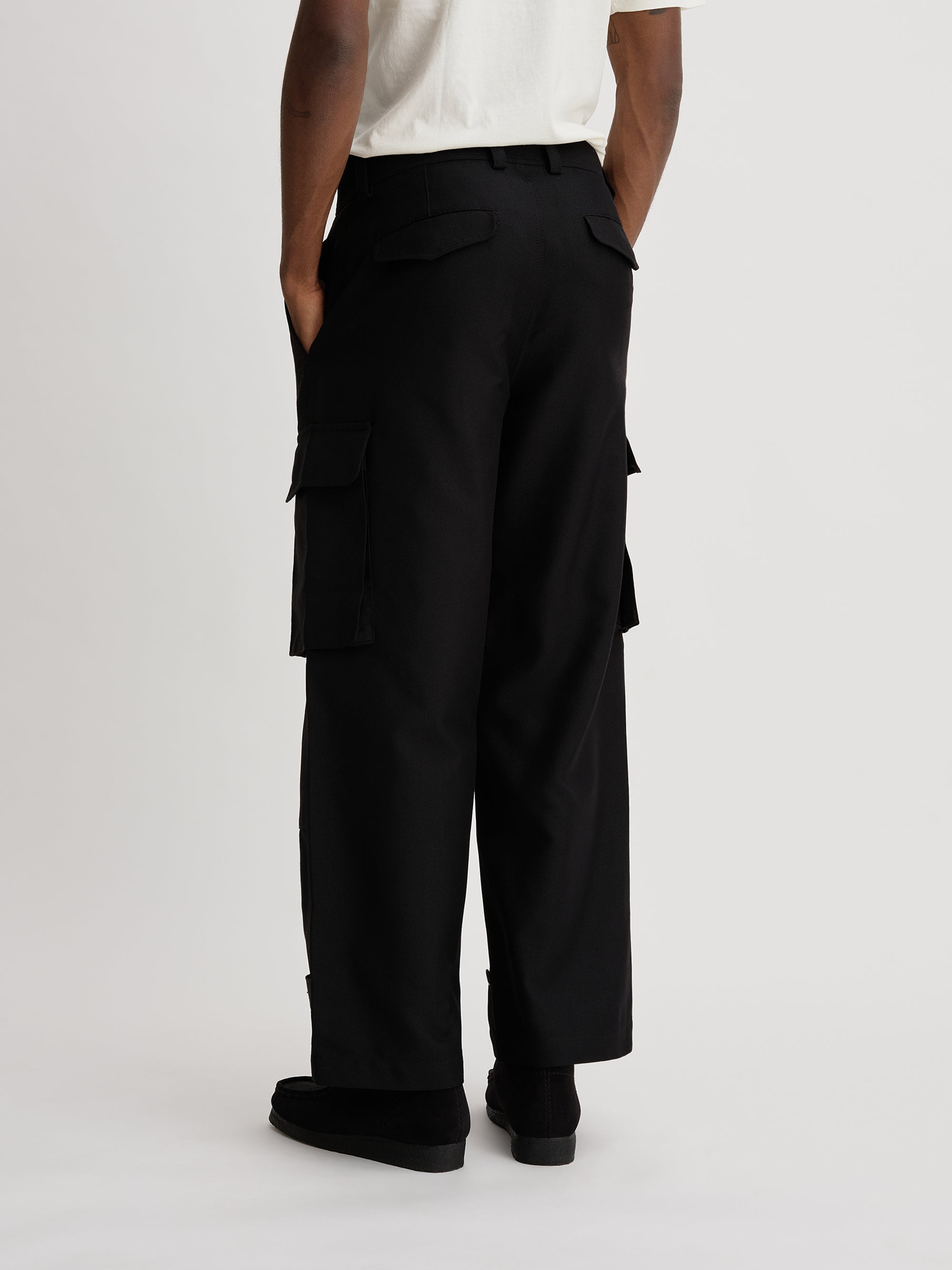Black | French Military Pants | Saturdays NYC