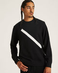 Black | Greg Slash Sweater