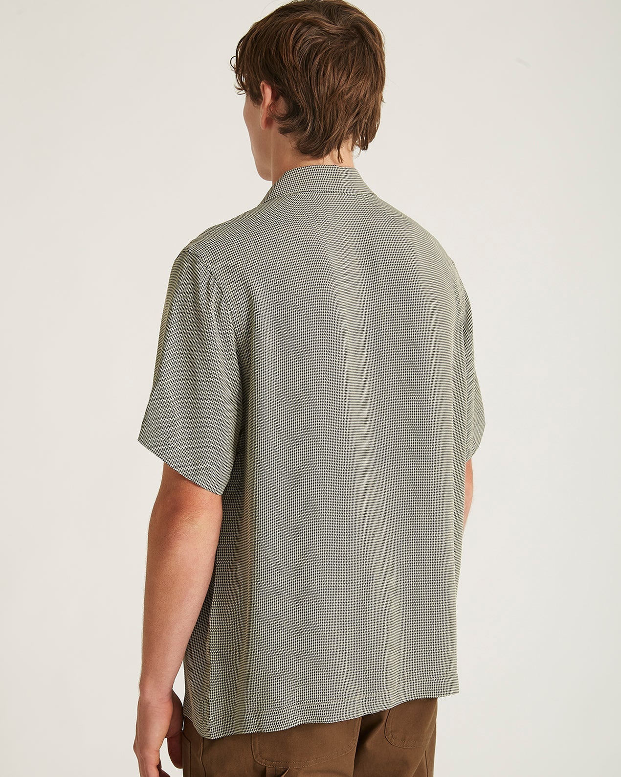 Bungee | York Mini Houndstooth Short Sleeve Shirt