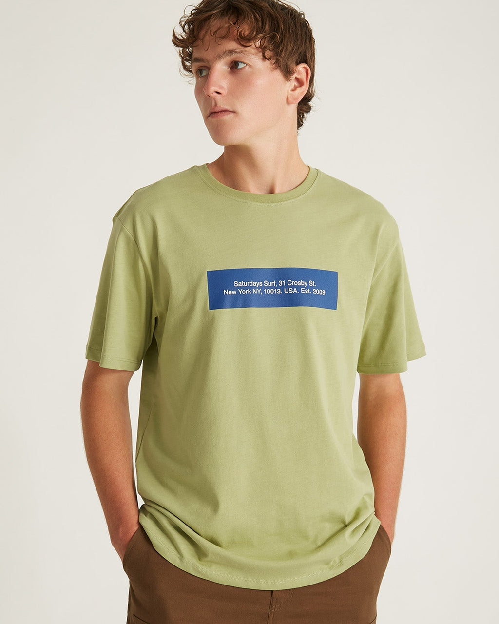 Fern | Saturdays Block Standard SS Tee