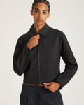 Black | Jiao Sanded Twill Jacket